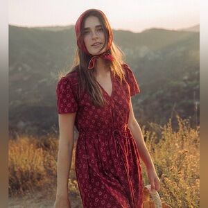 Christy Dawn Red Dawn Dress